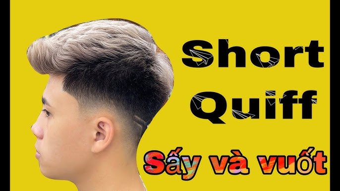 Hãy xem hình ảnh về vuốt tóc short quiff để khám phá kiểu tóc nam ấn tượng nhất. Với cốt tóc ngắn và phần trên được vuốt lên, kiểu tóc này sẽ giúp bạn thêm phần trẻ trung và cá tính.