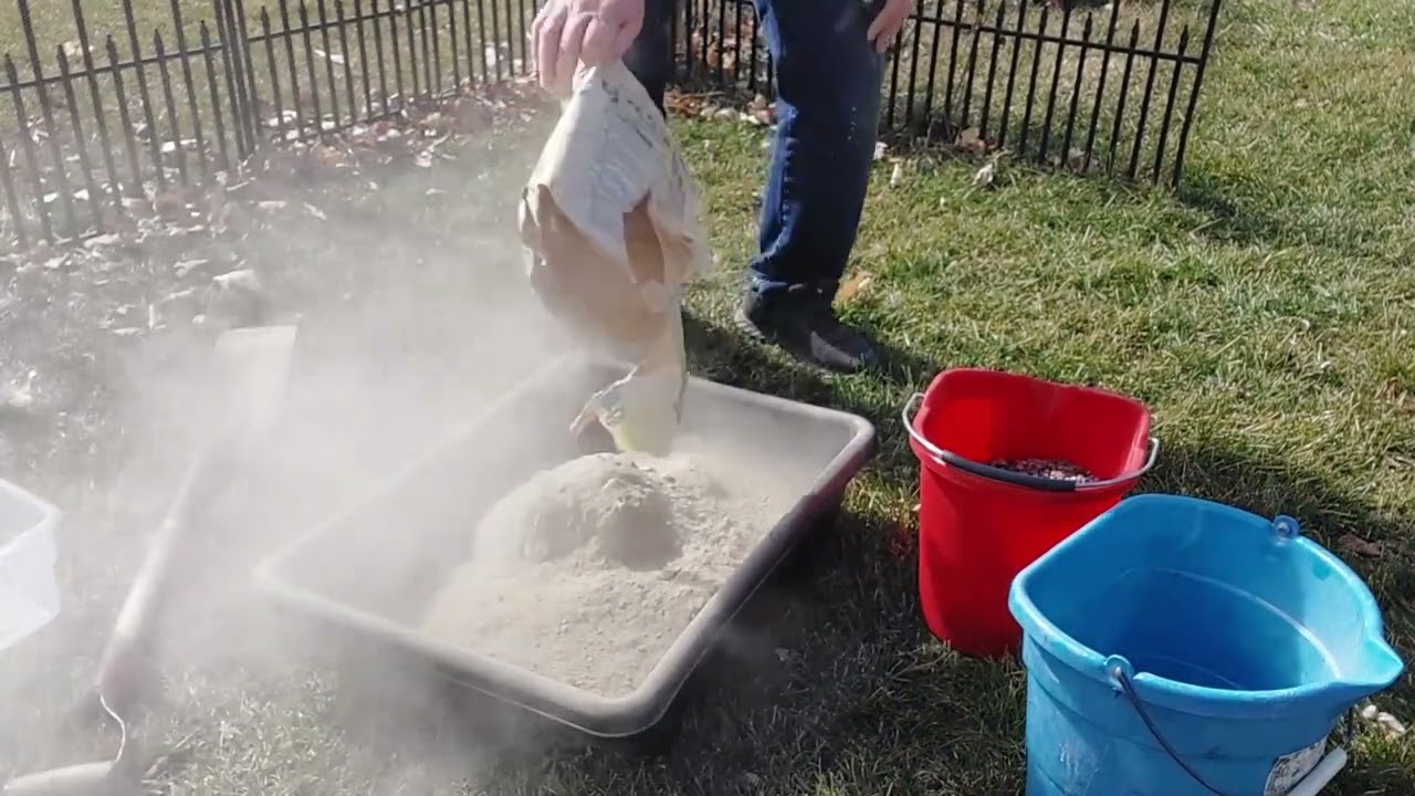 Purple Martin Bird House Install Concrete Posthole Digger Level DIY and Save