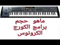 ردود على حجم برامج الكورج الكرونوس    