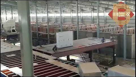 Auto brick tunnel kiln project equipment installation