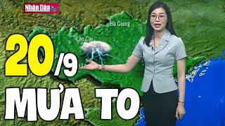 Dự báo thời tiết hôm nay và ngày mai 20/9 | Dự báo thời tiết đêm nay mới nhất screenshot 2