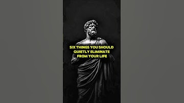 Eliminate This From Your Life #shorts #stoicism