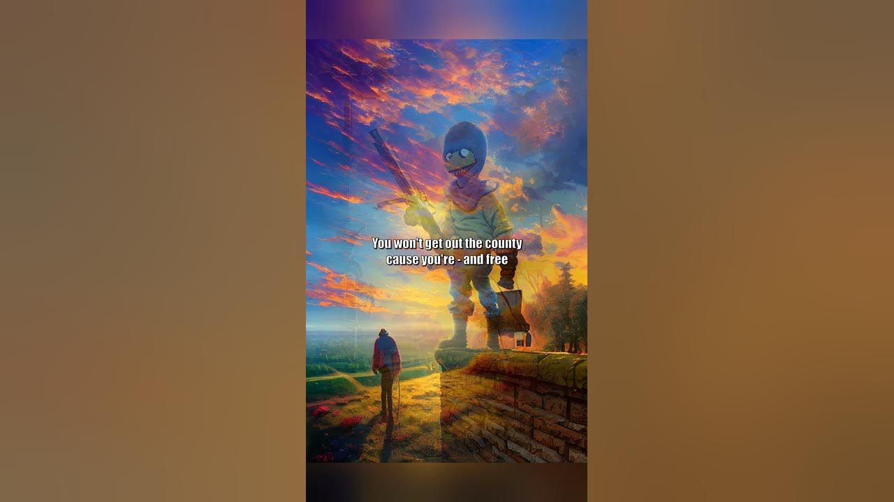 A.I. Visualizes Song Lyrics Feel Good Inc - Gorillaz Pt. 1