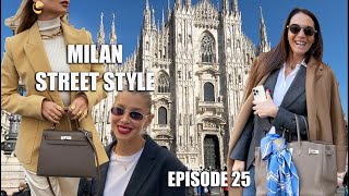 WHAT EVERYONE IS WEARING IN MILAN vs PARIS → Milan Street Style Milan Fashion → EPISODE.25