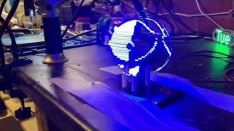 Rotation 56 led spherical soldering project