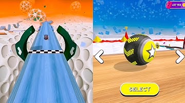 Going Balls Vs Reverse Video Gameplay SpeedRun NEW UPDATE iOS,Android Best Games Level 824