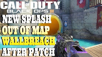 COD - Black Ops 3 Glitches - Fully "Out of Map Splash" Glitch AFTER PATCH! (BO3 New Wallbreach)