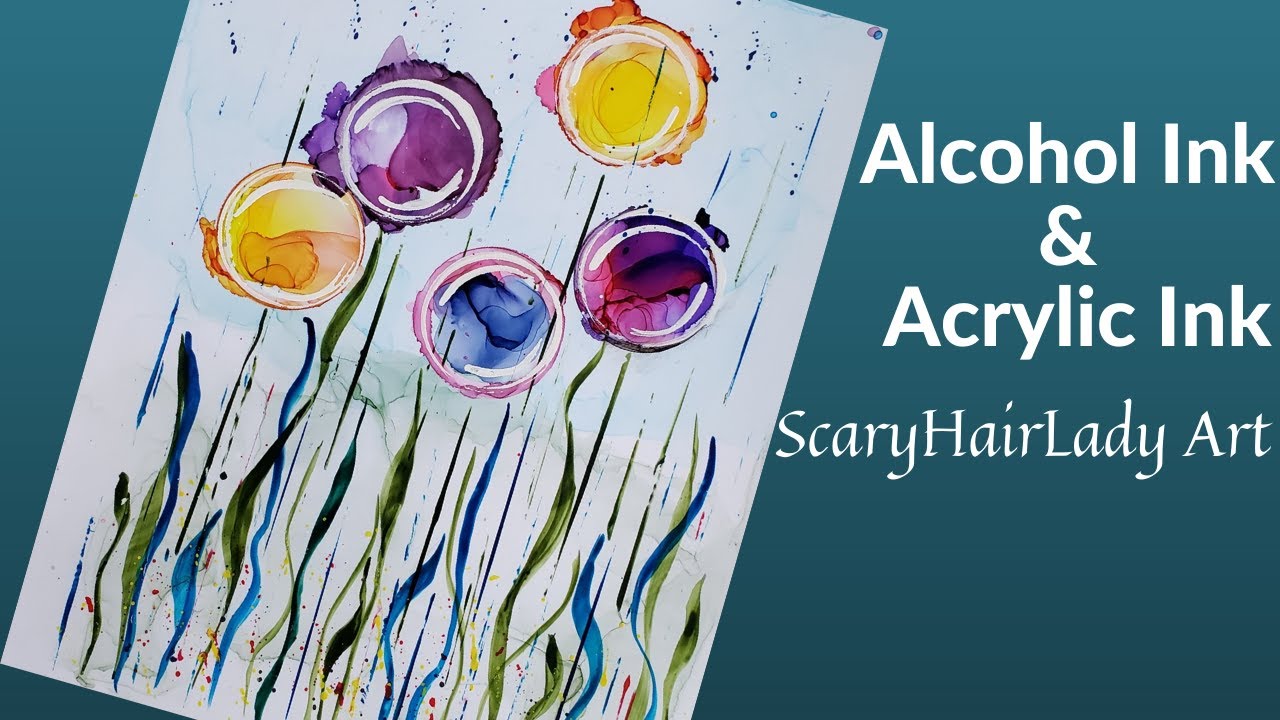 Is Acrylic Ink the Same As Alcohol Ink?