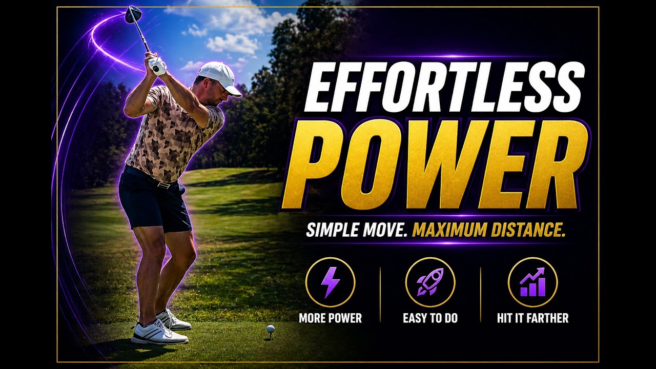 How to Hit Your Golf Ball Farther With Simple Moves! NO TRAINING! - YouTube