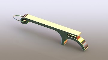 Solidworks Tutorial: Bottle Opener in the Solidworks