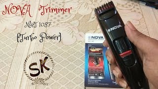 nova nht 1087 turbo power trimmer