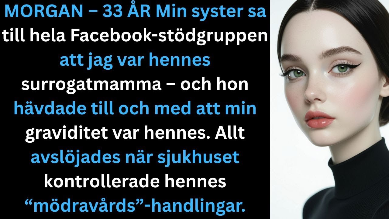 Den kvällen såg jag mitt eget ultraljudsfoto i en Facebook-grupp för surrogatmammor – med en bildtext som tackade mig för att jag bar min systers barn. Problemet? Det enda jag visste om saken var...