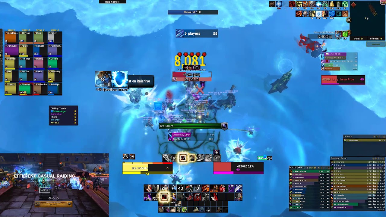 First Mythic Jaina Kill By Step Dad of Mal'Ganis