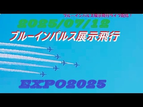 12日も欠航 天草エアライン・みぞか号 ブルーインパルス展示飛行、生中継!伊丹空港!! Plane Spotting Osaka Itami Airport 07/12/2025