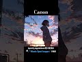 『Canon』 / koppe