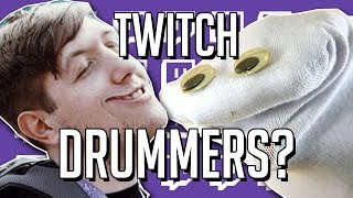 What's The Deal With These Twitch Drummers? Impersonating Live Drummers from Twitch!