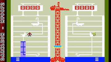 Intellivision - Hard Hat © 1979 Mattel - Gameplay