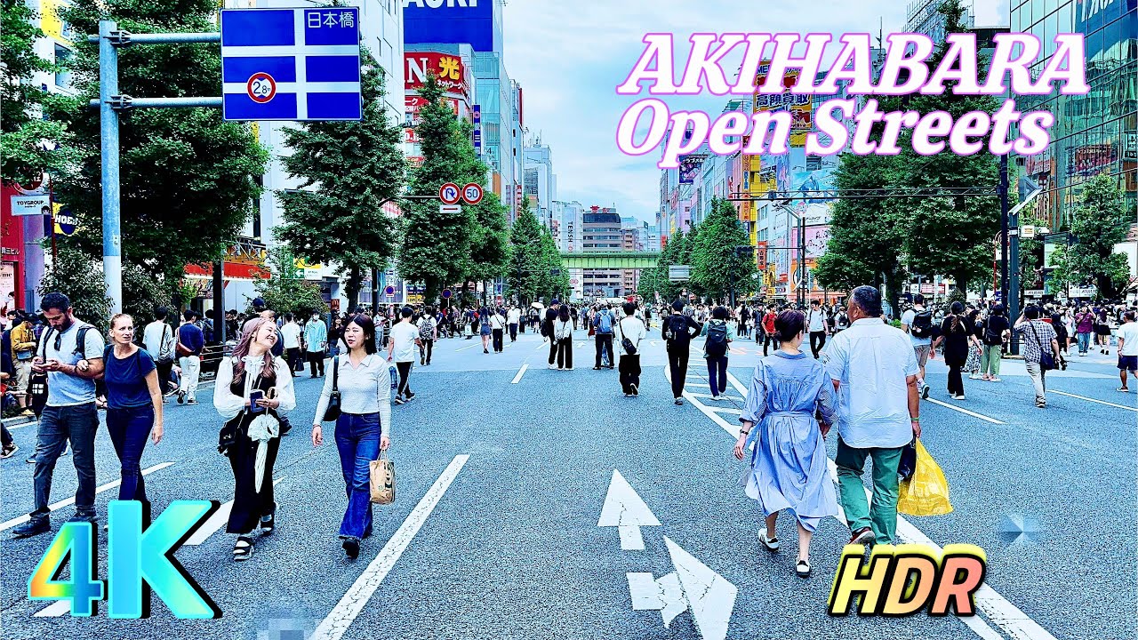 Akihabara Walk - Weekend Pedestrian Paradise, Tokyo, Japan, a frame from the walk