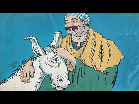 قصة التاجر على والحمار دقدق المكار قصص قبل النوم للاطفال