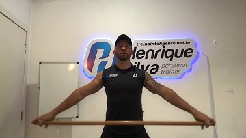 Mobilidade de Ombros # ROTAÇÃO BILATERAL COM BASTÃO