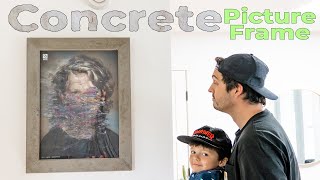 I Made A Concrete Picture Frame // How To by Rad Dad Builds 2,836 views 2 years ago 11 minutes, 24 seconds