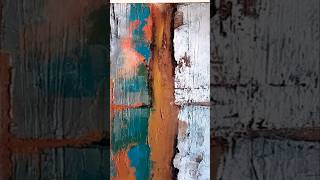 Textured Abstract: Stunning Acrylic Palette Knife Techniques #art #shorts