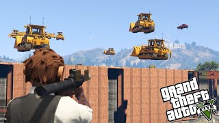 Buldozer Yağmuru - Gta 5 Online Komik Anlar