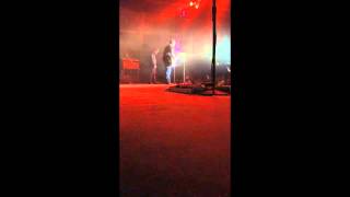 Lee Brice show clips of me singing Church without Jesus