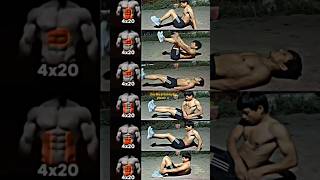 How to Get Six Pack Abs at Home | 6 Pack Abs Workout 🔥 #shorts