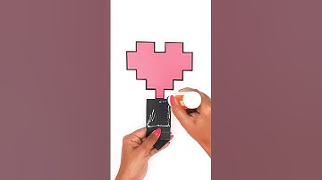 Heart Pop Up Card 🖤 #srushtipatil #craftideas #scrapbookcard #craft #scrapbooking #easycards #gift