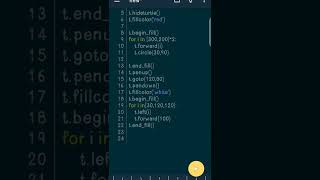 YouTube Logo in Python turtle/ #viral #shorts  #python #pythontutorial #pythonprogramming