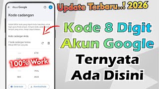 Cara Melihat Kode 8 Digit Akun Google