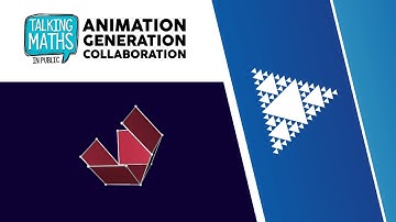 Polyhedron Net - Animation Generation Collaboration 002 #MathsAnimationTMiP