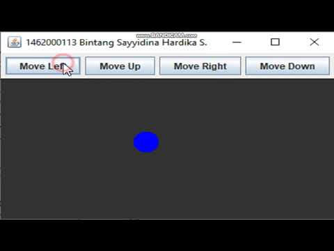 Program Java || Animasi 4 Button