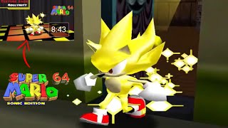Moment Sm64 Sonic Battle Ghost