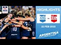 Highlights Der FIH Hockey Pro League 2024 25 Argentinien Vs Belgien W Spiel 2