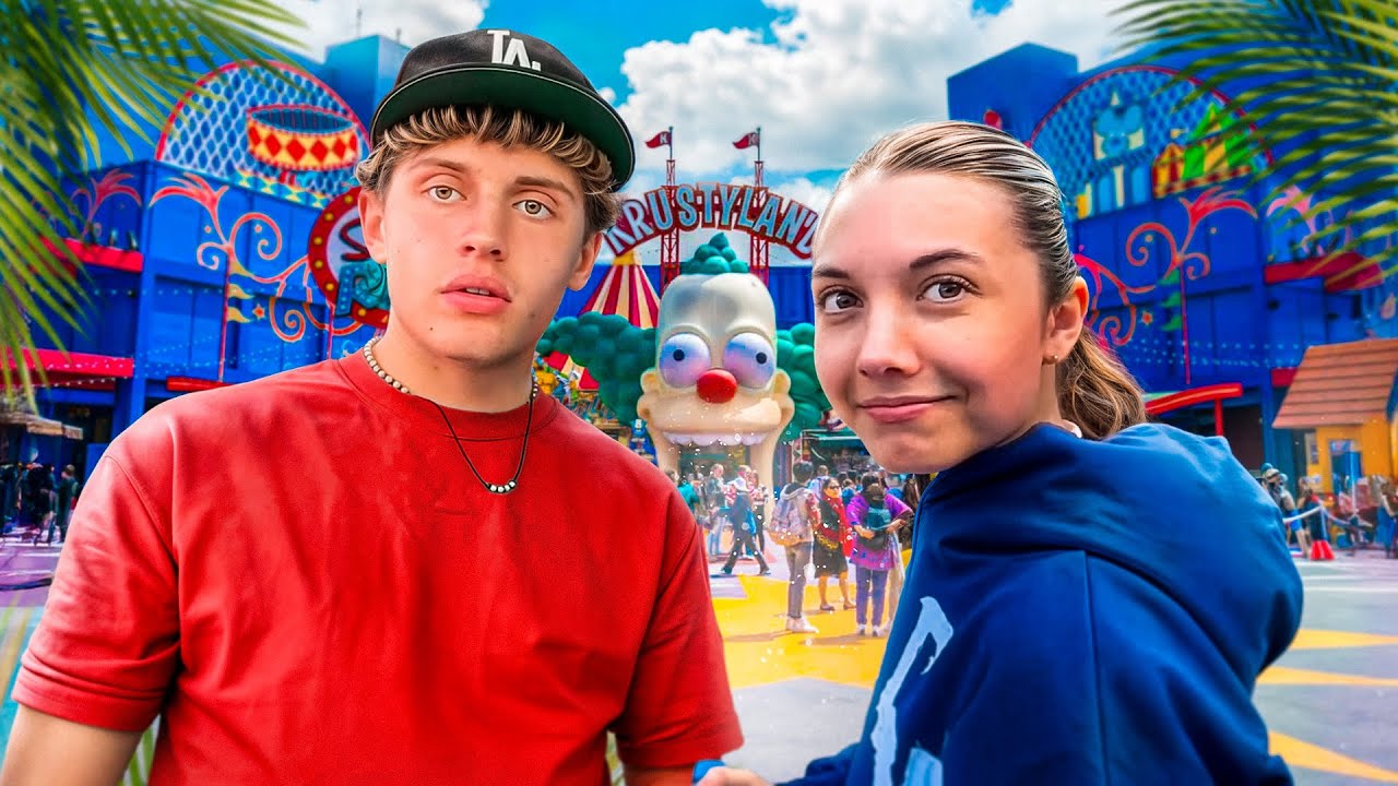 ON DÉCOUVRE LE PARC D'ATTRACTIONS DE LOS ANGELES 🇺🇸🎢 (ft. @Cossiyt)