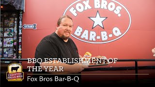 Fox Bros Bar-B-Q, 2023 Barbecue Establishment of the Year by Certified Angus Beef brand 536 views 8 months ago 2 minutes, 1 second