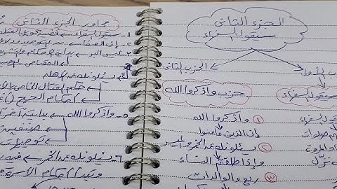 مراجعة كاملة على الجزء الثاني من سورة البقرة  💪