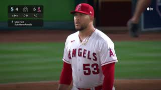 Mike Ford makes it a one run game  with his 1st homer this season!