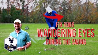 Why keeping your head down is destroying your golf swing