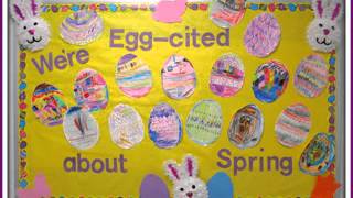 Easter bulletin boards decorations ideas