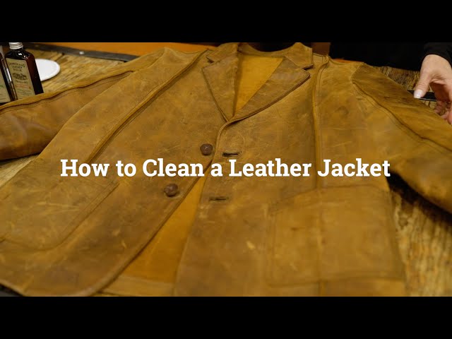 How to Clean and Condition Leather Jacket? Try My 5 Ways - AGVSPORT