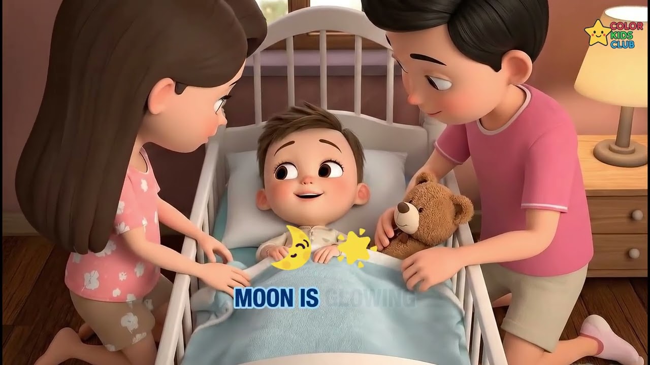 Turn Off the Light, My Love 🌙💡 | Bedtime Song for Kids | Calm Night Routine