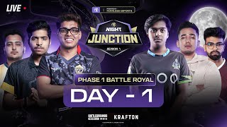 [DAY-1] Night Junction Season 1| Phase 1- Battle Royal |FT #iqoosoul #godlike #tx #hydra