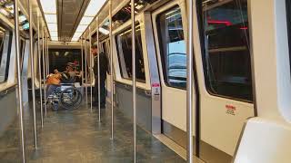 Riding the Green Line Tram to the C Gates Las Vegas McCarran Airport Las Vegas, NV