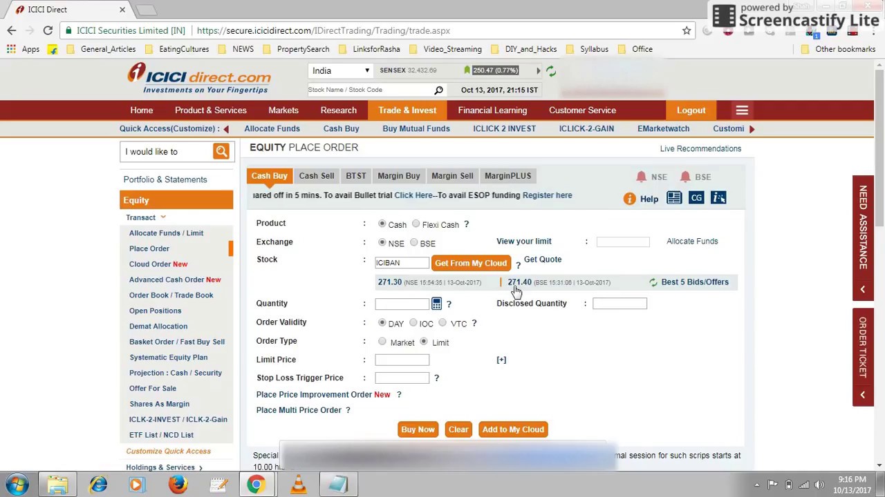 how to buy shares online in icici direct how to buy shares online in icici direct