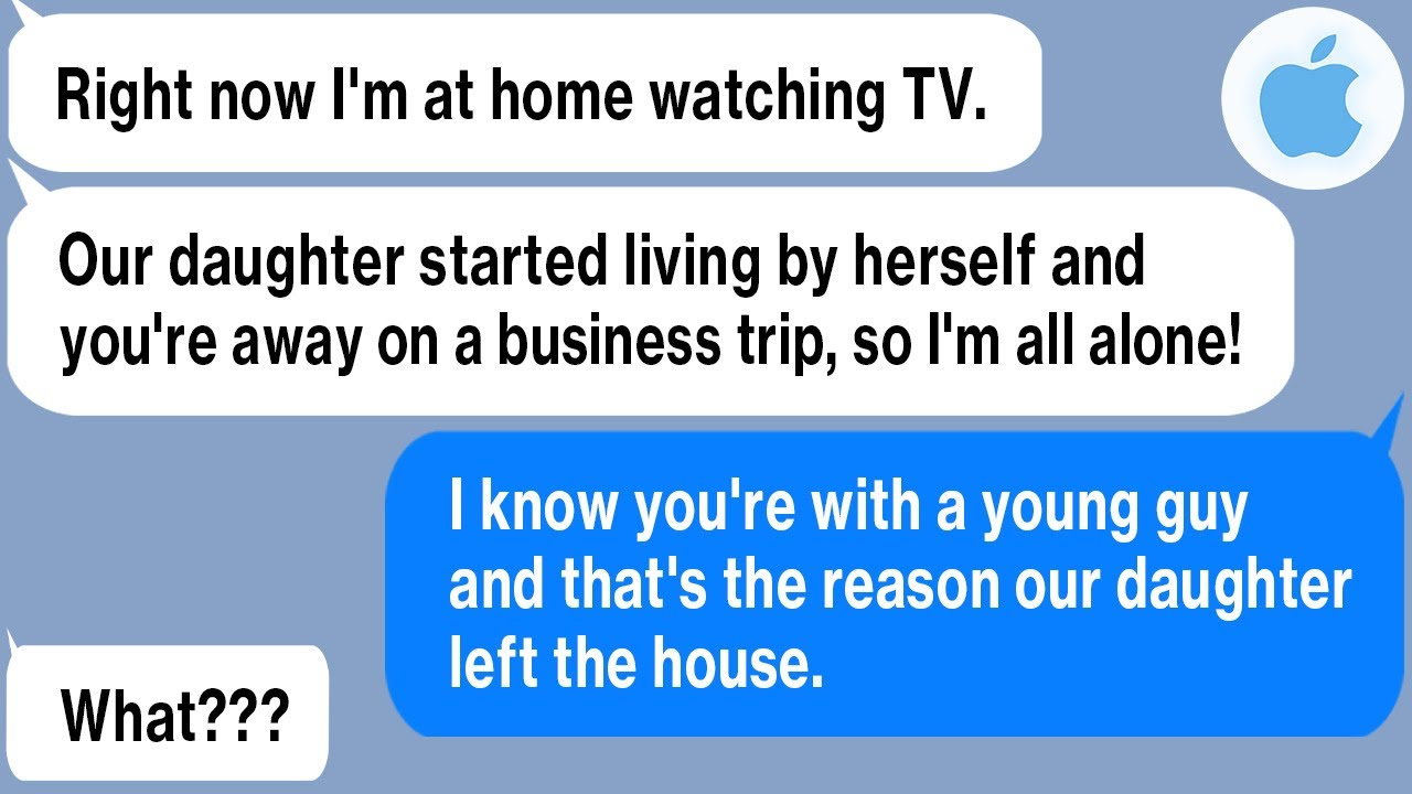 【Apple】My cheating wife brought home a man younger than our daughter! We set up a camera and saw...