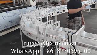 High speed automatic single roll toilet paper packing machine