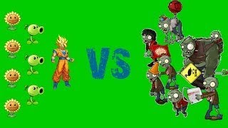 Dragon Ball Goku Plants Vs Zombies Animation